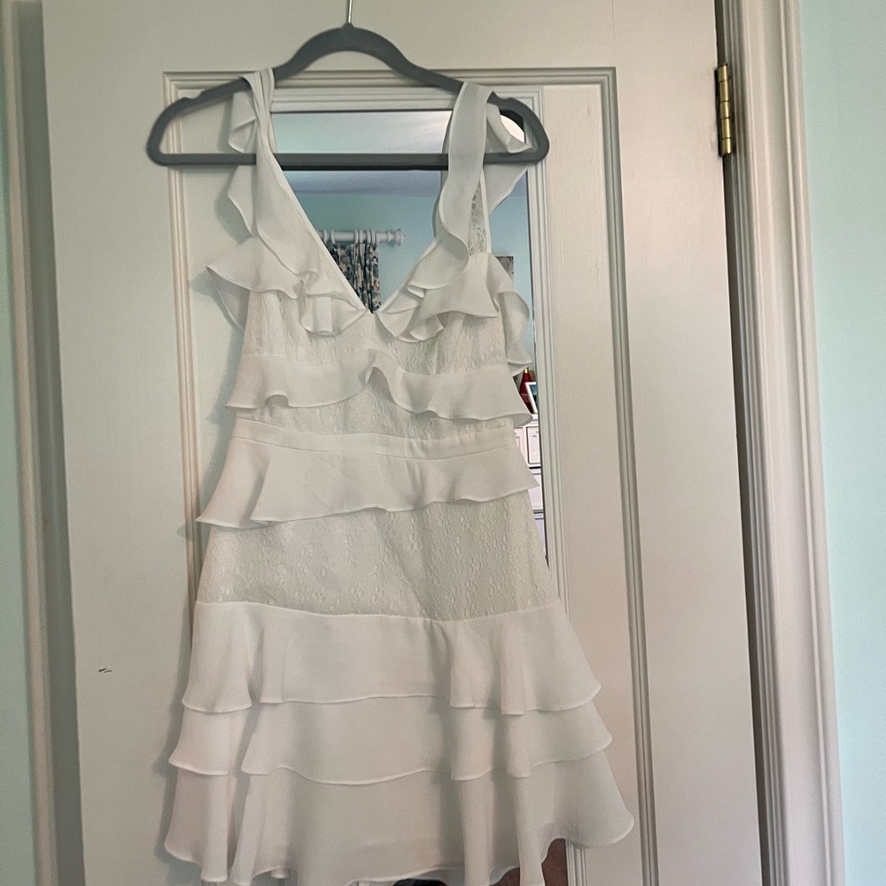 Bardot mini dress